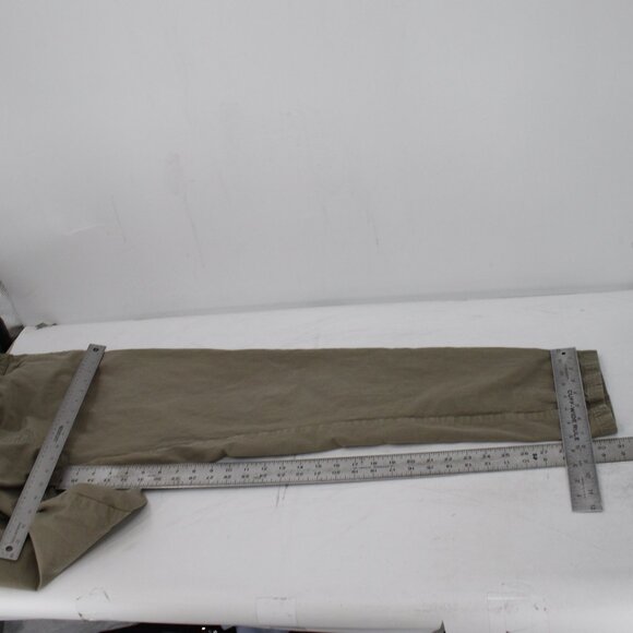 pact pants men's large drawstring flat front green 30x31 organic cotton blend - Picture 9 of 12